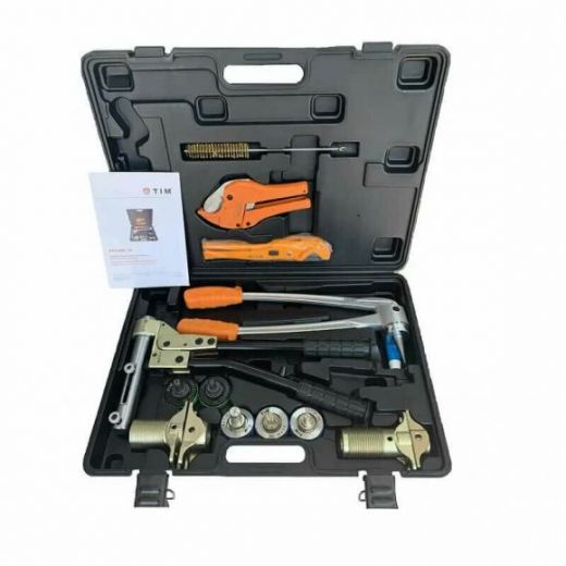 Пресс инструмент для подготовки соединения c 5-и насадками TIM