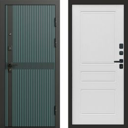 Входная дверь Termo-door Граунд velutto verde - Классика Лиственница