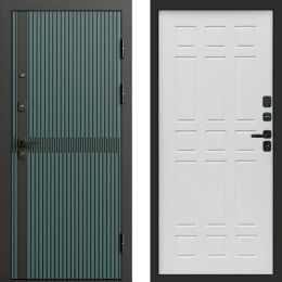 Входная дверь Termo-door Граунд velutto verde - Спарта Белое дерево