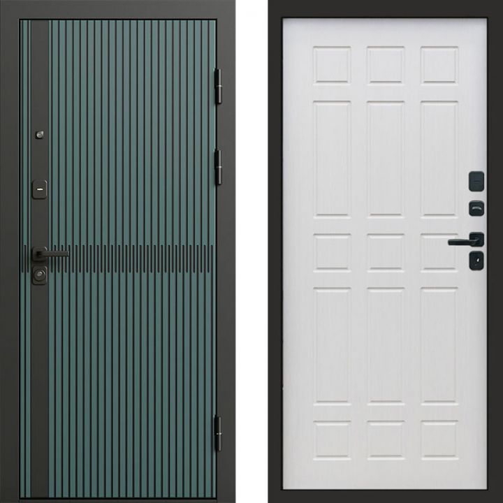 Входная дверь Termo-door Граунд velutto verde - Спарта Лиственница
