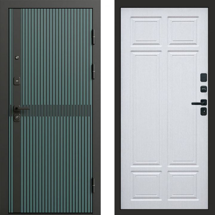 Входная дверь Termo-door Граунд velutto verde - Лиственница премиум