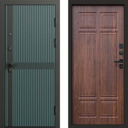 Входная дверь Termo-door Граунд velutto verde - Орех премиум