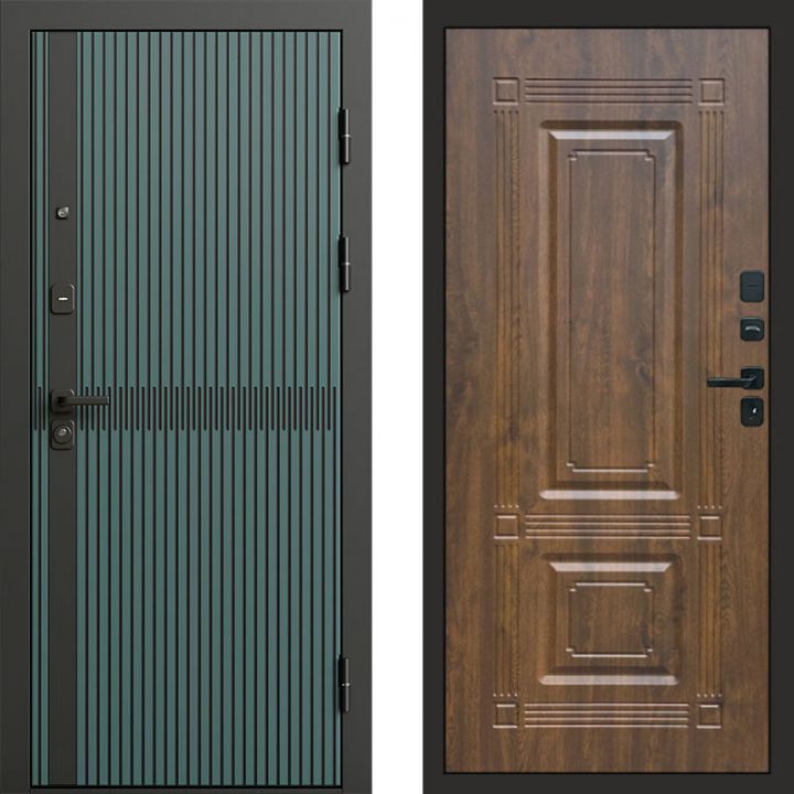 Входная дверь Termo-door Граунд velutto verde - Мадрид Дуб