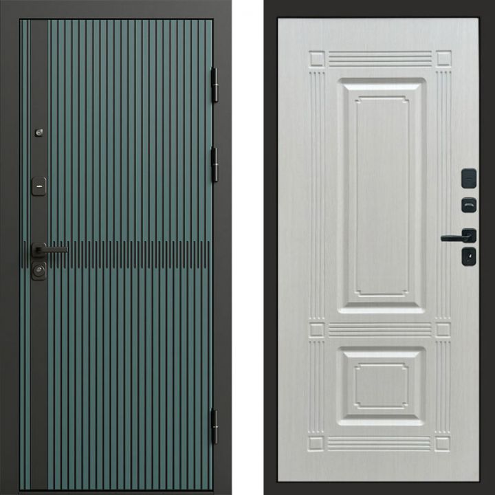 Входная дверь Termo-door Граунд velutto verde - Мадрид Лиственница