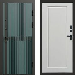 Входная дверь Termo-door Граунд velutto verde - Гранд Белый софт