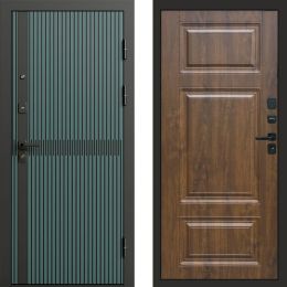 Входная дверь Termo-door Граунд velutto verde - Лион Дуб
