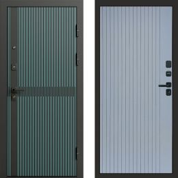 Входная дверь Termo-door Граунд velutto verde - FLAT Грей софт