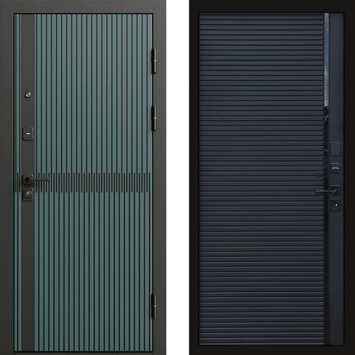 Входная дверь Termo-door Граунд velutto verde - Porte black