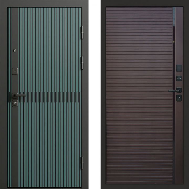 Входная дверь Termo-door Граунд velutto verde - Porte Шоколад