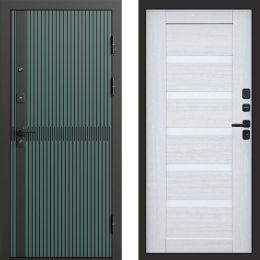 Входная дверь Termo-door Граунд velutto verde - Царга Лиственница