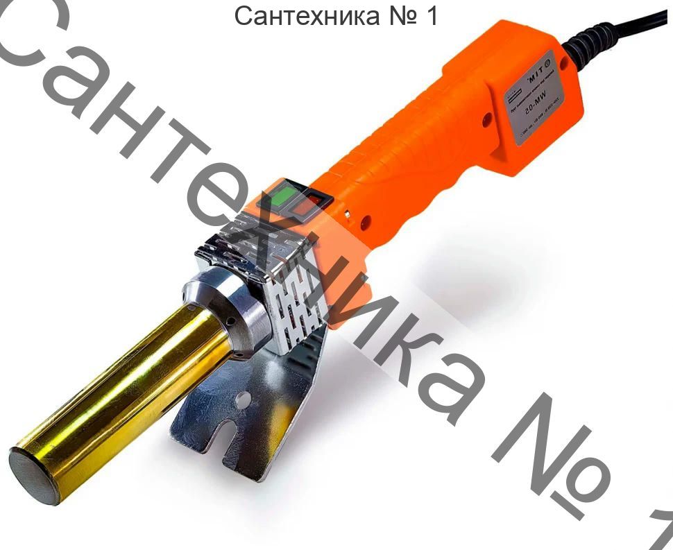 Сварочный аппарат для полипропиленовых труб и фитингов 16-32 мм, 4 насадки, 800 Вт TIM