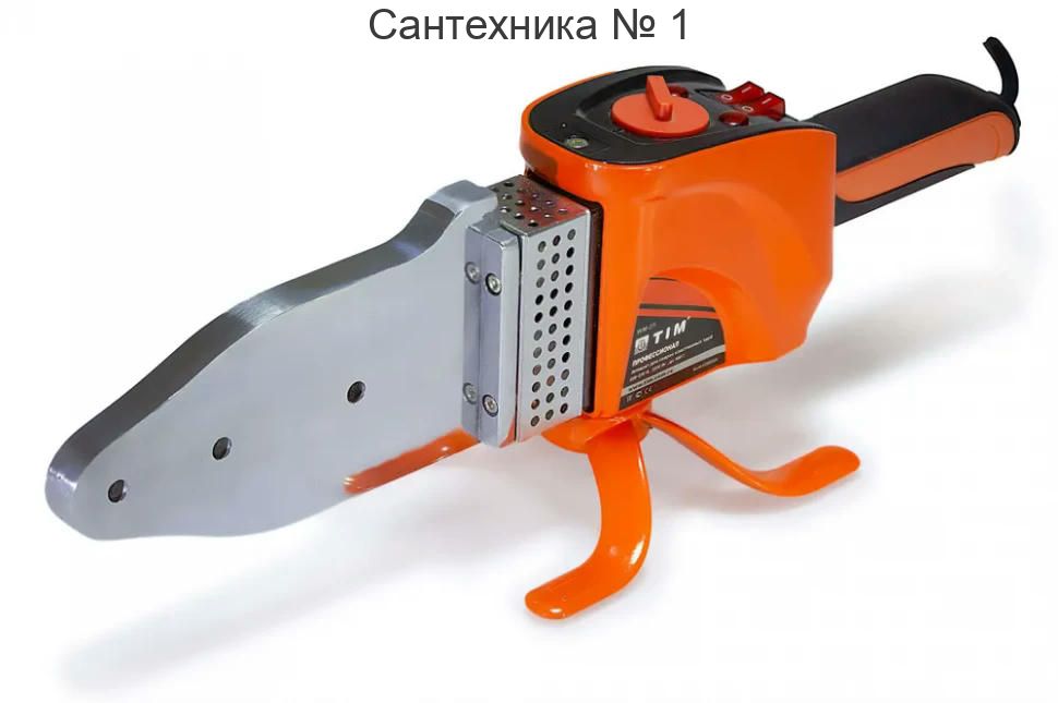 Сварочный аппарат для полипропиленовых труб и фитингов 20-63 мм, 6 насадок, 2200 Вт TIM