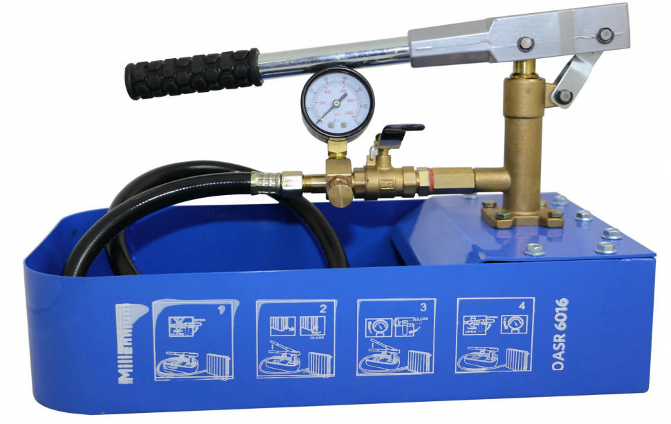 Опрессовочный аппарат ручной 60 бар, 7 л Millennium