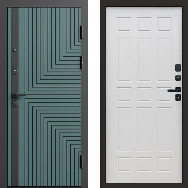 Входная дверь Termo-door Квантум velutto verde - Спарта Лиственница