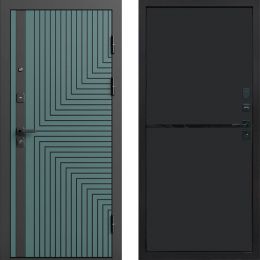 Входная дверь Termo-door Квантум velutto verde - Нео Black