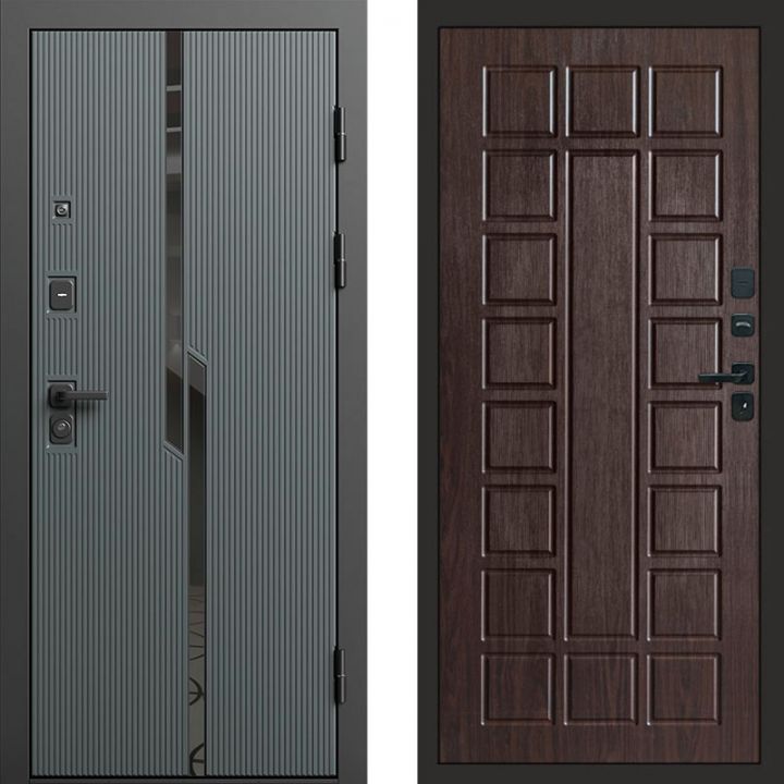 Входная дверь Termo-door Прайм Графит - Престиж Венге