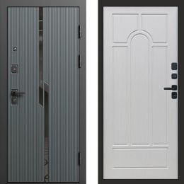 Входная дверь Termo-door Прайм Графит - Арка Лиственница