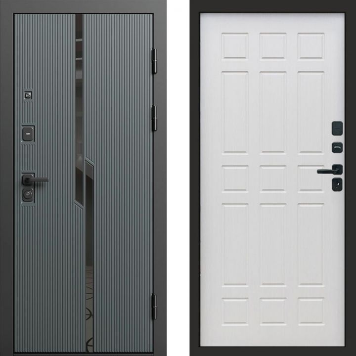 Входная дверь Termo-door Прайм Графит - Спарта Лиственница