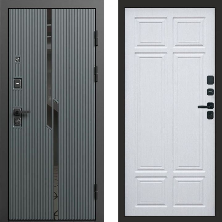 Входная дверь Termo-door Прайм Графит - Лиственница премиум