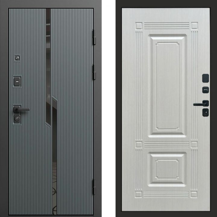 Входная дверь Termo-door Прайм Графит - Мадрид Лиственница