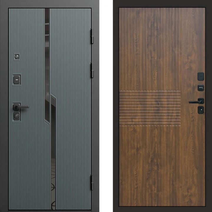 Входная дверь Termo-door Прайм Графит - Мастино Дуб