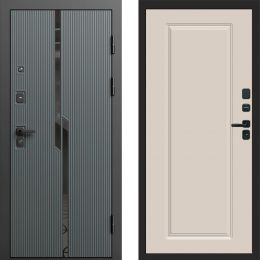 Входная дверь Termo-door Прайм Графит - Гранд Слоновая кость