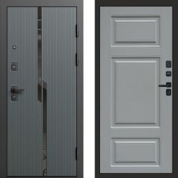 Входная дверь Termo-door Прайм Графит - Лион Грей софт
