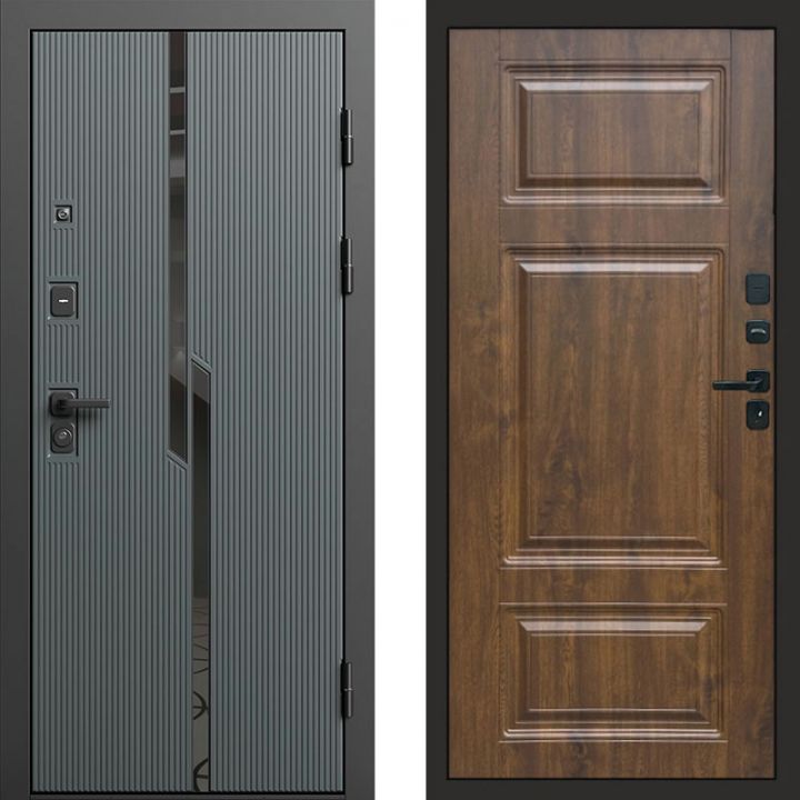Входная дверь Termo-door Прайм Графит - Лион Дуб