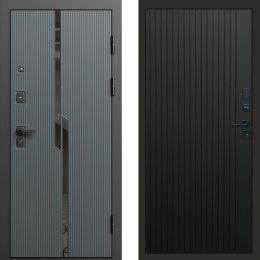 Входная дверь Termo-door Прайм Графит - FLAT Черный кварц