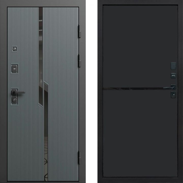Входная дверь Termo-door Прайм Графит - Нео Black