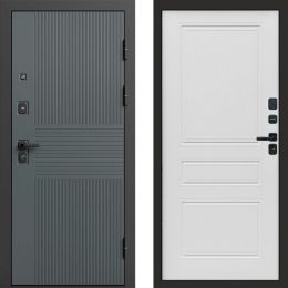 Входная дверь Termo-door Селект Графит - Классика Лиственница