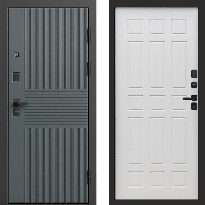 Входная дверь Termo-door Селект Графит - Спарта Лиственница