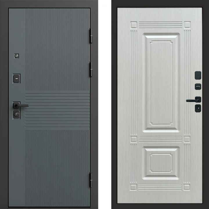 Входная дверь Termo-door Селект Графит - Мадрид Лиственница
