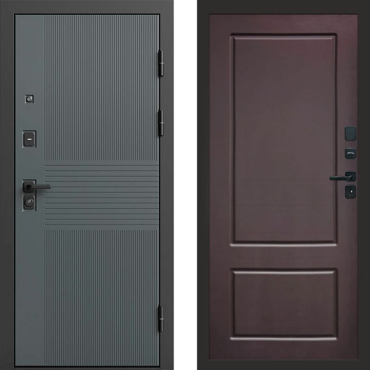 Входная дверь Termo-door Селект Графит - Марсель Шоколад
