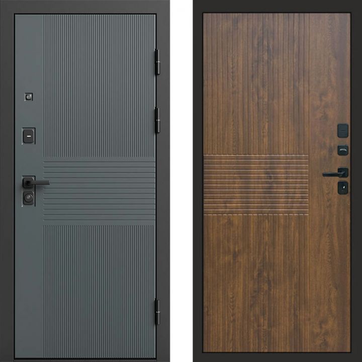Входная дверь Termo-door Селект Графит - Мастино Дуб