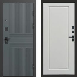 Входная дверь Termo-door Селект Графит - Гранд Белый софт