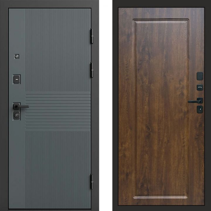 Входная дверь Termo-door Селект Графит - Гранд Дуб