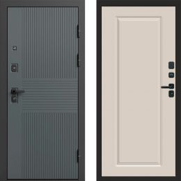 Входная дверь Termo-door Селект Графит - Гранд Слоновая кость