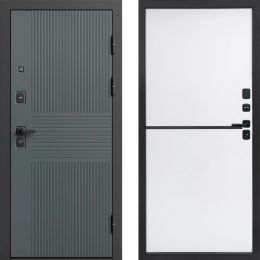 Входная дверь Termo-door Селект Графит - Нео White