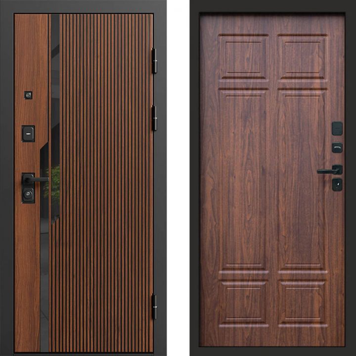 Входная дверь Termo-door Флекс Дуб - Орех премиум