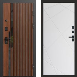 Входная дверь Termo-door Флекс Дуб - Лучи Белый