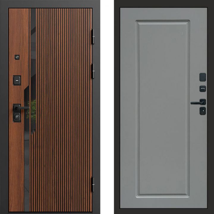 Входная дверь Termo-door Флекс Дуб - Гранд Грей софт