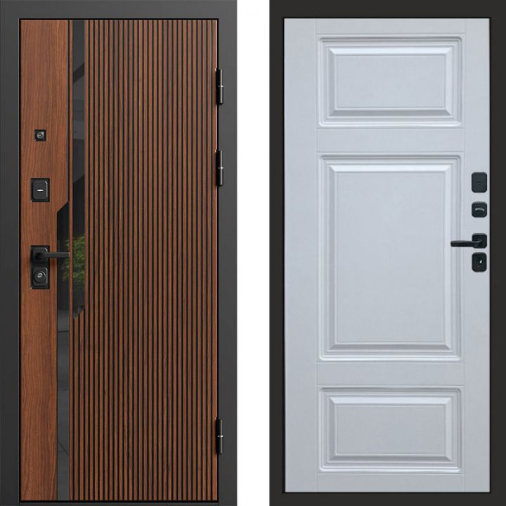 Входная дверь Termo-door Флекс Дуб - Лион Белый софт