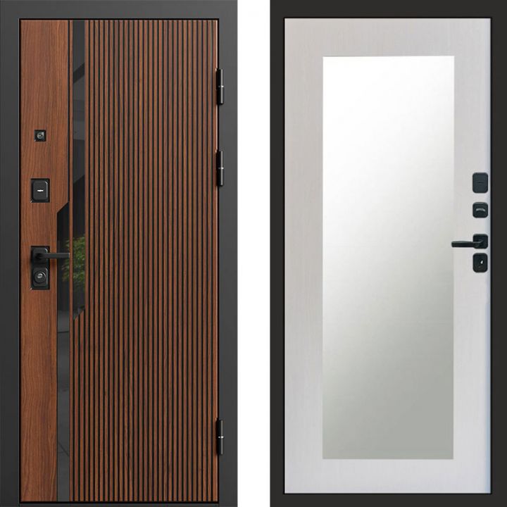 Входная дверь Termo-door Флекс Дуб - Зеркало триумф Лиственница