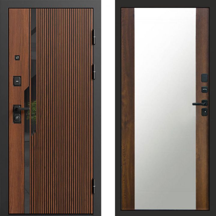 Входная дверь Termo-door Флекс Дуб - Зеркало Дуб