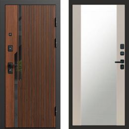 Входная дверь Termo-door Флекс Дуб - Зеркало Слоновая кость