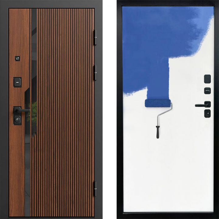 Входная дверь Termo-door Флекс Дуб - Грунт под покраску