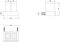 Gessi Rettangolo Стакан 20811 схема 3 Gessi Rettangolo Стакан 20811 схема 3