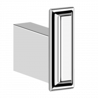 Gessi Eleganza Настенный крючок для полотенец 46521 схема 1