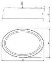 Gessi Cono Мыльница 45425 схема 3 Gessi Cono Мыльница 45425 схема 3
